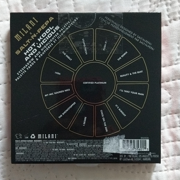 Milani palette eyeshadow - Picture 4 of 4